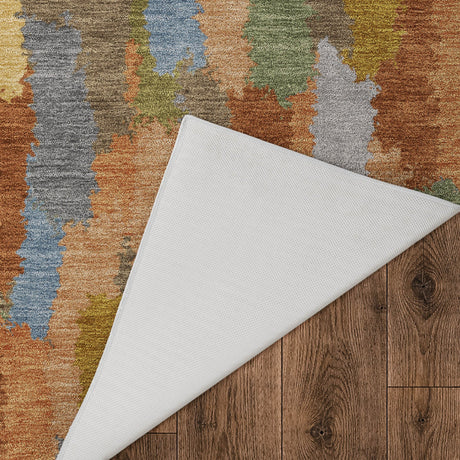 Dalyn Kenner KN6 Copper Rug backing detail