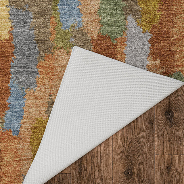 Dalyn Kenner KN6 Copper Rug backing detail