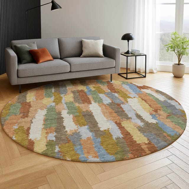 Dalyn Kenner KN6 Copper Rug shown in a room