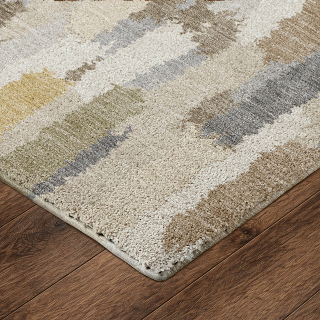 Dalyn Kenner KN6 Ivory Rug corner detail