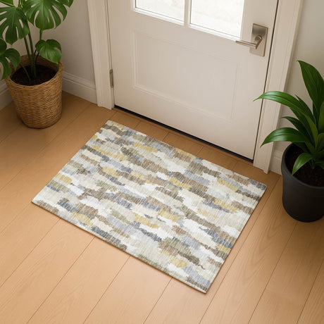 Dalyn Kenner KN6 Ivory Rug shown in a room