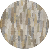 Dalyn Kenner KN6 Ivory Rug round rug