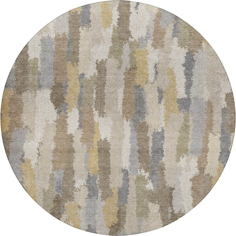 Dalyn Kenner KN6 Ivory Rug round rug