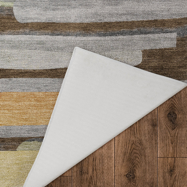 Dalyn Kenner KN7 Chocolate Rug backing detail