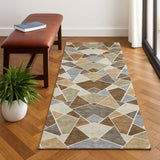 Dalyn Kenner KN8 Chocolate Rug shown in a room
