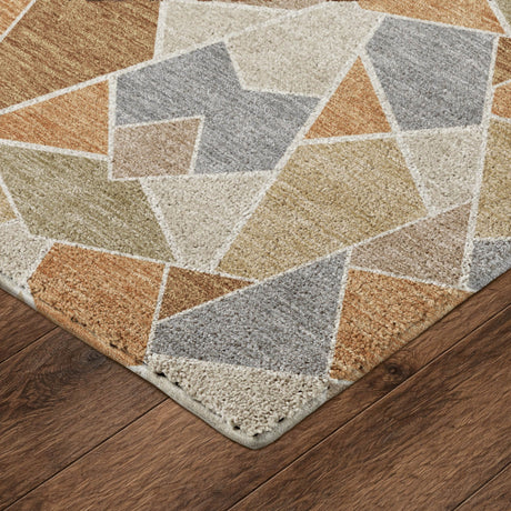 Dalyn Kenner KN8 Copper Rug corner detail