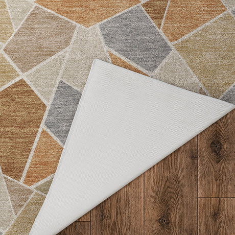 Dalyn Kenner KN8 Copper Rug backing detail