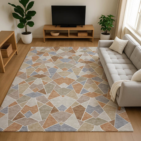 Dalyn Kenner KN8 Copper Rug shown in a room
