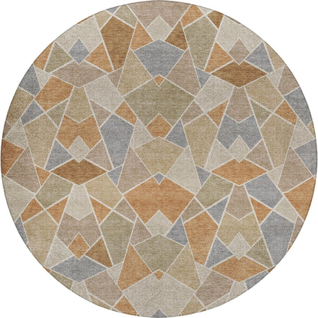 Dalyn Kenner KN8 Copper Rug round rug