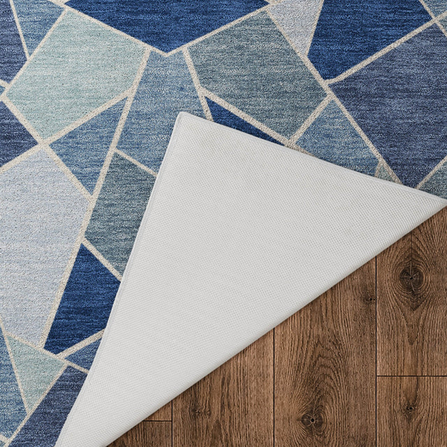 Dalyn Kenner KN8 Denim Rug backing detail