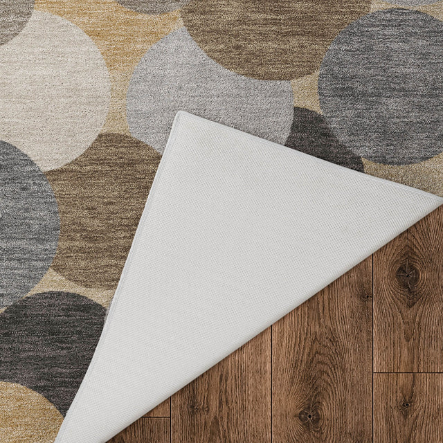Dalyn Kenner KN9 Gray Rug backing detail