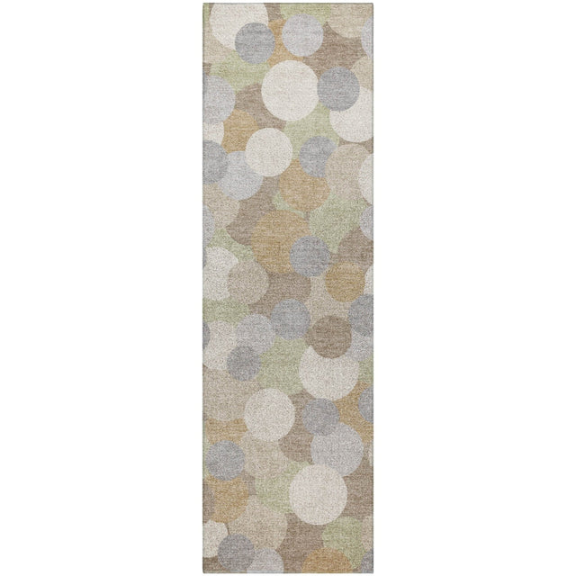 Dalyn Kenner KN9 Khaki Rug runner rug