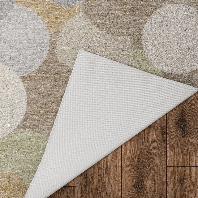 Dalyn Kenner KN9 Khaki Rug backing detail