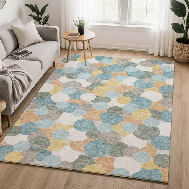 Dalyn Kenner KN9 Seaside Rug shown in a room