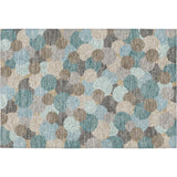 Dalyn Kenner KN9 Turquoise Rug rectangular rug