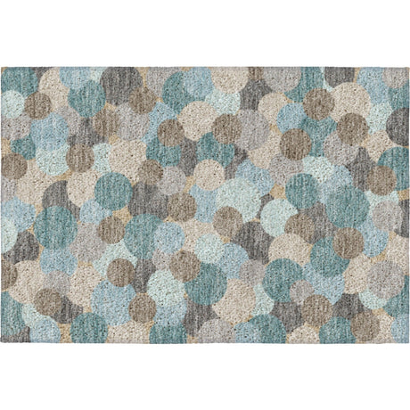 Dalyn Kenner KN9 Turquoise Rug rectangular rug