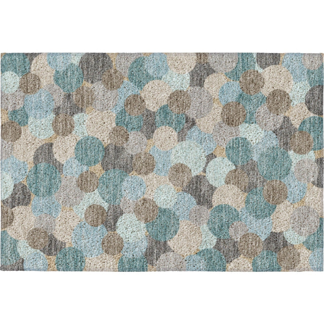 Dalyn Kenner KN9 Turquoise Rug rectangular rug