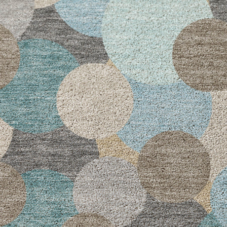 Dalyn Kenner KN9 Turquoise Rug color swatch