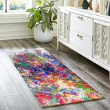 Dalyn Kikiamo KK1 Carnival Rug shown in a room