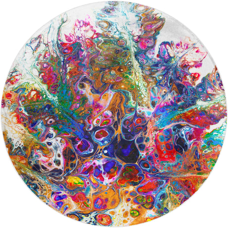 Dalyn Kikiamo KK1 Carnival Rug round rug