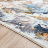 Dalyn Kikiamo KK11 Volcano Rug finished edge detail