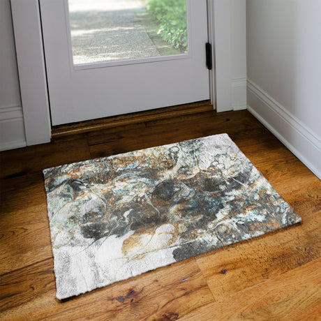 Dalyn Kikiamo KK11 Volcano Rug shown in a room