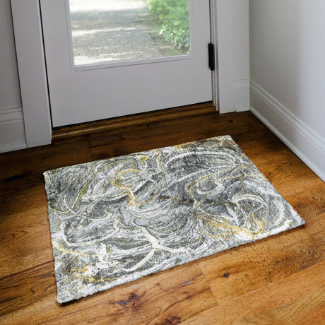 Dalyn Kikiamo KK12 Storm Rug shown in a room