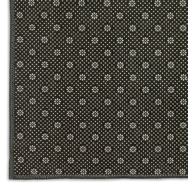 Dalyn Kikiamo KK13 Graphite Rug backing detail