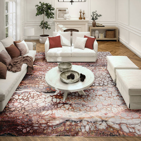Dalyn Kikiamo KK15 Canyon Rug shown in a room