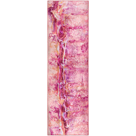 Dalyn Kikiamo KK16 Flamingo Rug runner rug