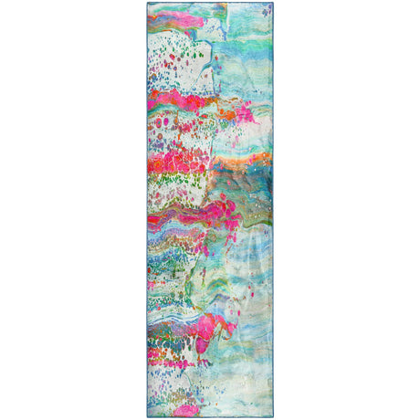 Dalyn Kikiamo KK2 Confetti Rug runner rug