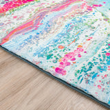 Dalyn Kikiamo KK2 Confetti Rug finished edge detail