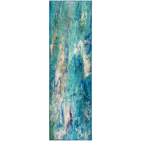 Dalyn Kikiamo KK4 Lagoon Rug runner rug