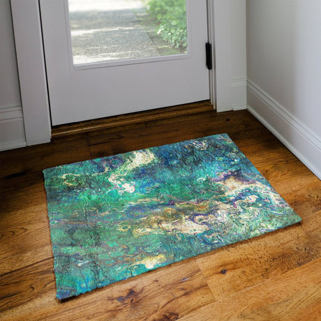 Dalyn Kikiamo KK4 Lagoon Rug shown in a room
