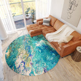 Dalyn Kikiamo KK4 Lagoon Rug shown in a room