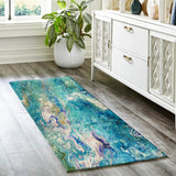 Dalyn Kikiamo KK4 Lagoon Rug shown in a room