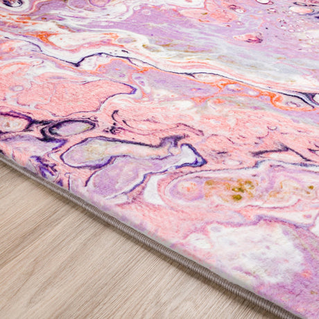 Dalyn Kikiamo KK6 Primrose Rug finished edge detail