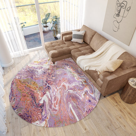 Dalyn Kikiamo KK6 Primrose Rug shown in a room