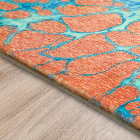 Dalyn Kikiamo KK8 Bermuda Rug finished edge detail