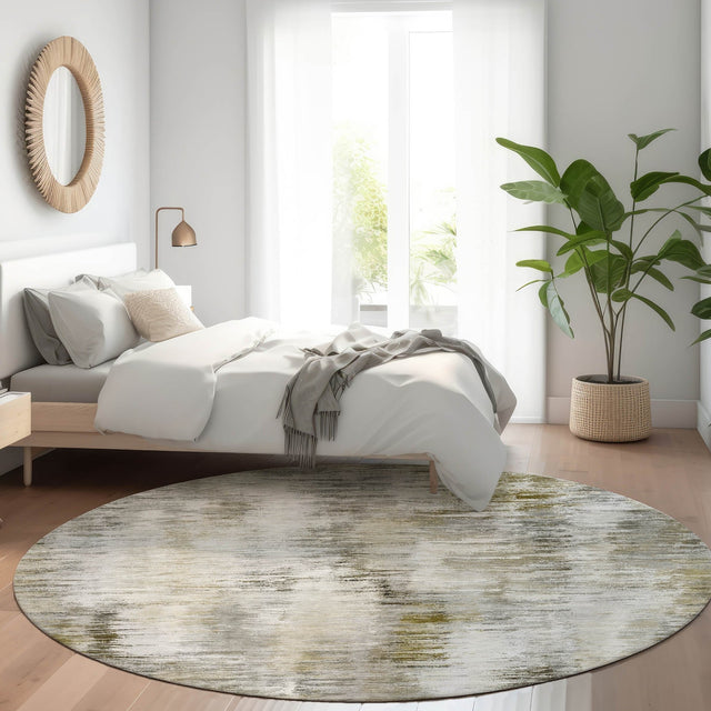Dalyn Kochi KC1 Mocha Rug shown in a room