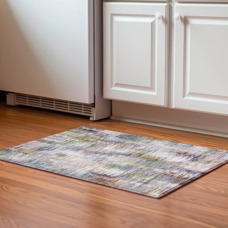 Dalyn Kochi KC1 Plum Rug shown in a room