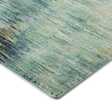 Dalyn Kochi KC1 Teal Rug corner detail