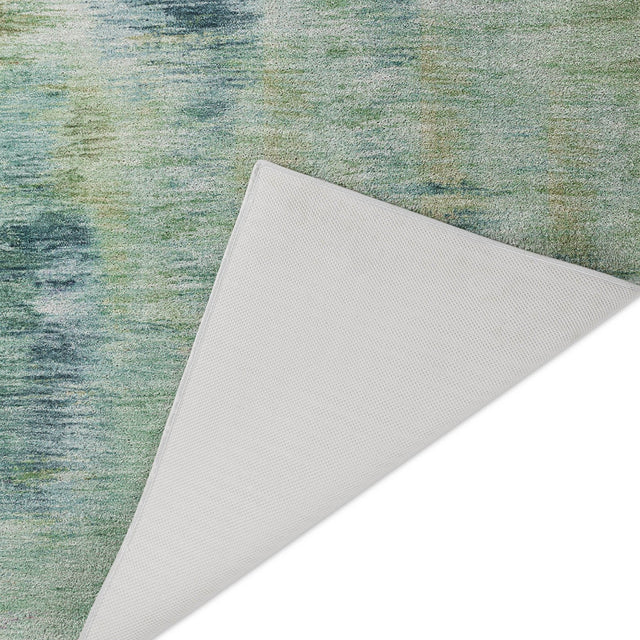 Dalyn Kochi KC1 Teal Rug backing detail