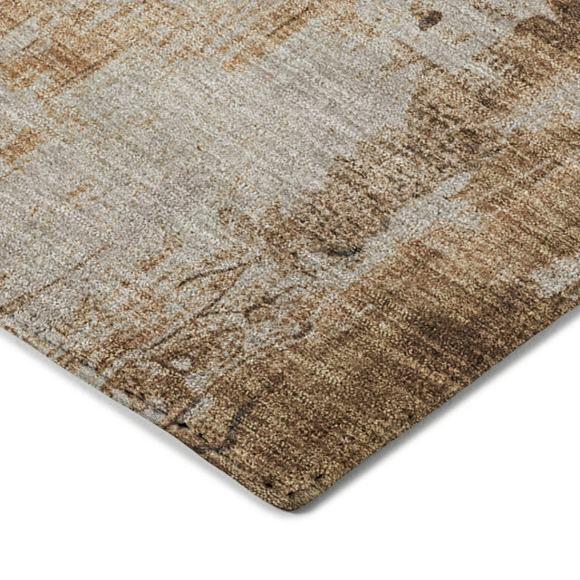 Dalyn Kochi KC10 Rust Rug corner detail