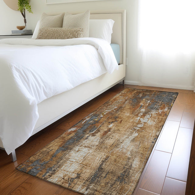 Dalyn Kochi KC10 Rust Rug shown in a room