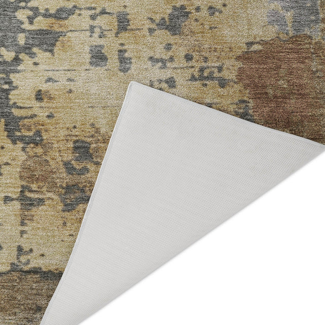 Dalyn Kochi KC11 Pewter Rug backing detail