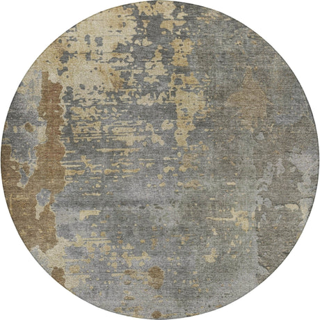 Dalyn Kochi KC11 Pewter Rug round rug