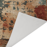 Dalyn Kochi KC11 Teal Rug backing detail