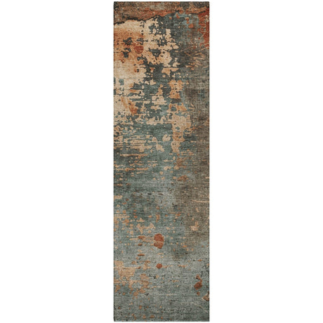 Dalyn Kochi KC11 Teal Rug runner rug