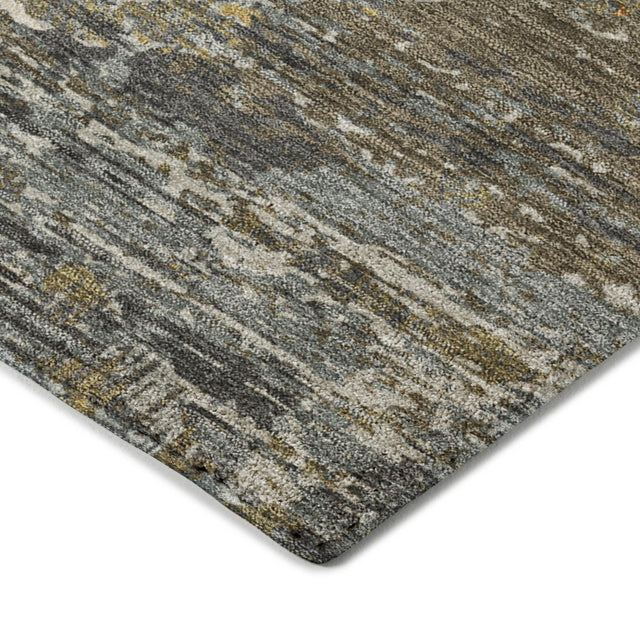 Dalyn Kochi KC12 Gray Rug corner detail